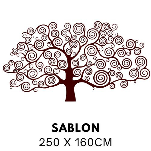 Image of Életfa (vagy Világfa) sablon nagy